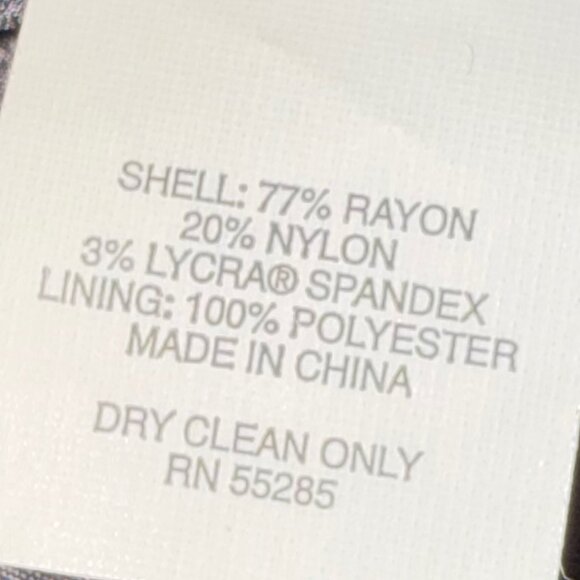 Express Design Studio Tailored Black Three Button Blazer Size 0 - Picture 6 of 6